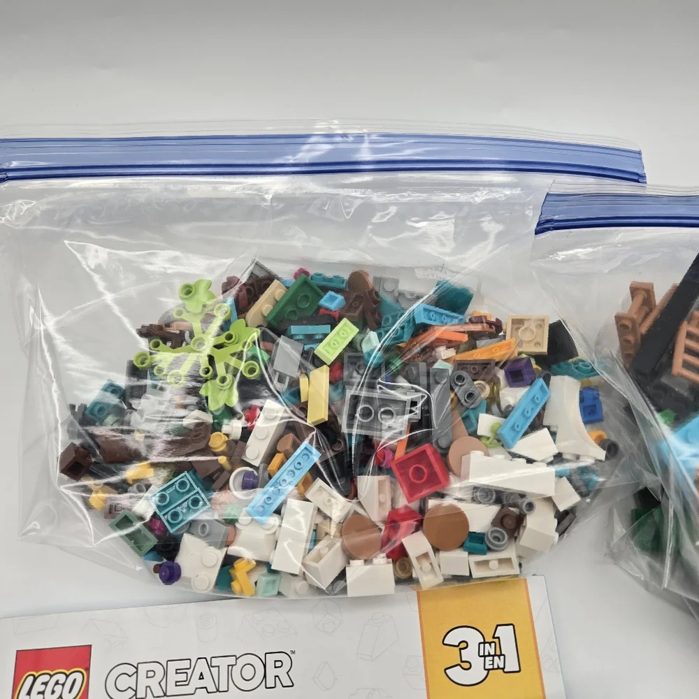 Lego Creator Mixed Lot With Minifigures